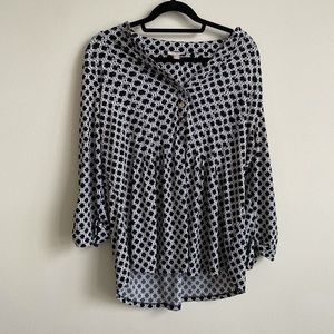ROZ & ALI BLOUSE SIZE 1X
